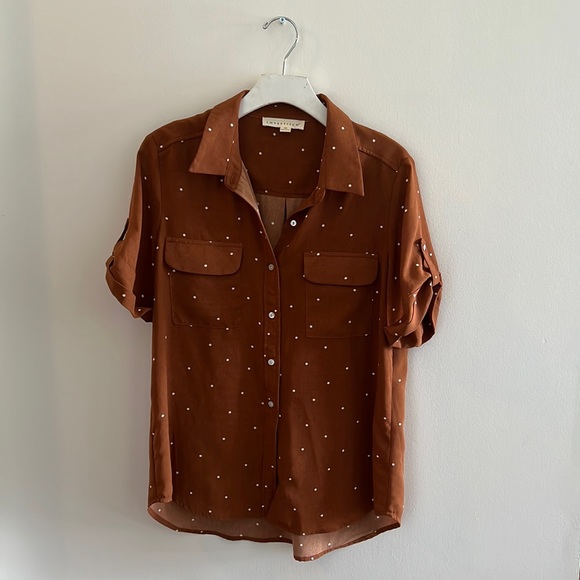 LOVESTITCH BUTTON UP SHIRT size M - Picture 1 of 6